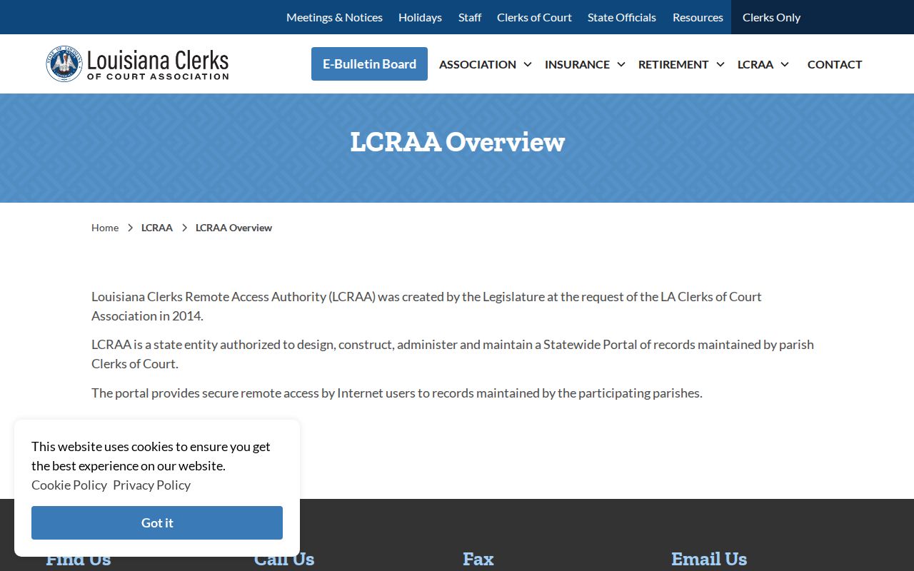 East Carroll Parish warrant lookup through the statewide LCRAA clerk records portal